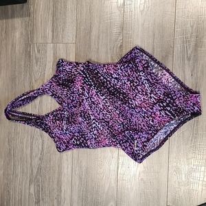 COPY - Speedo women's sz 12 built in bra one piece bathing suut